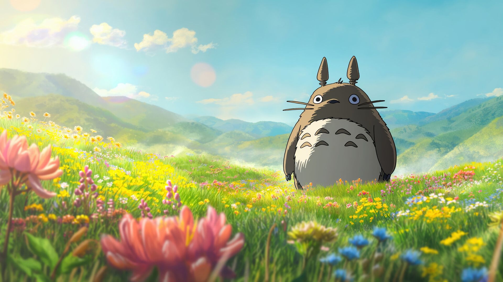 1920x1080 Totoro Wallpaper 4K HD PC