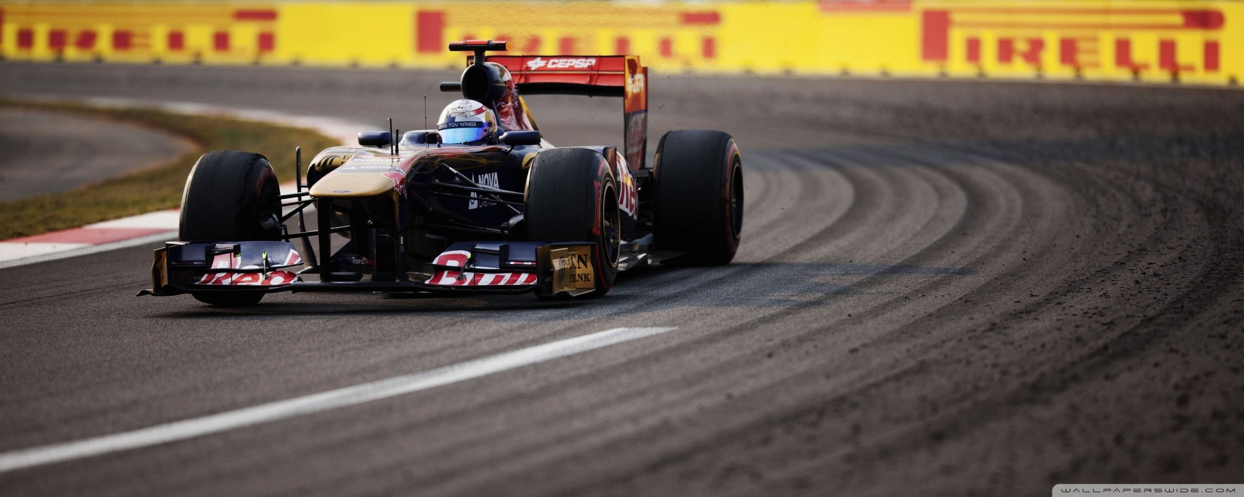 2560x1024 F1 Track 4K UHD Wallpaper for UltraHD Desktop and TV : Widescreen and UltraWide Display : Dual Monitor : Smartphone and Tablet Devices