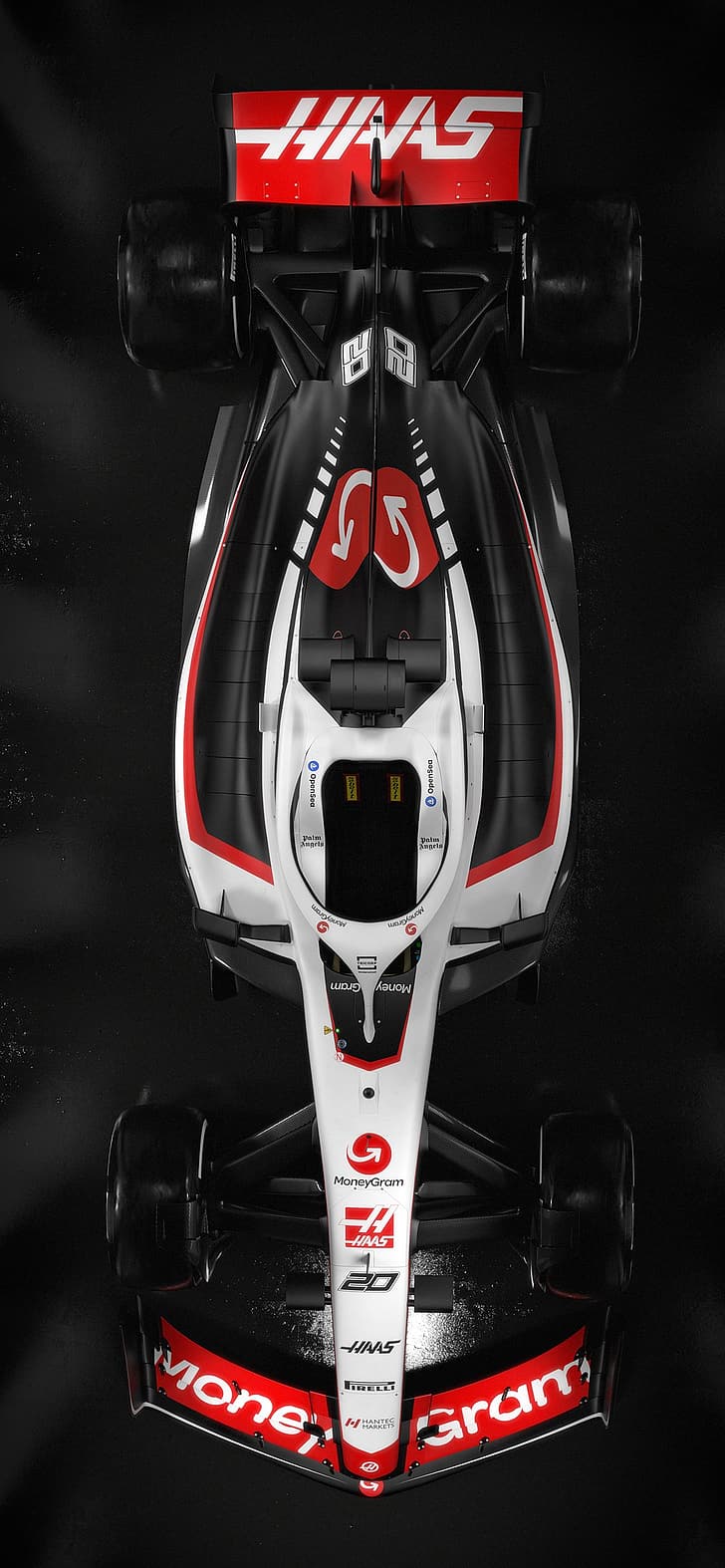 728x1574 HD wallpaper: Haas, Formula motorsport
