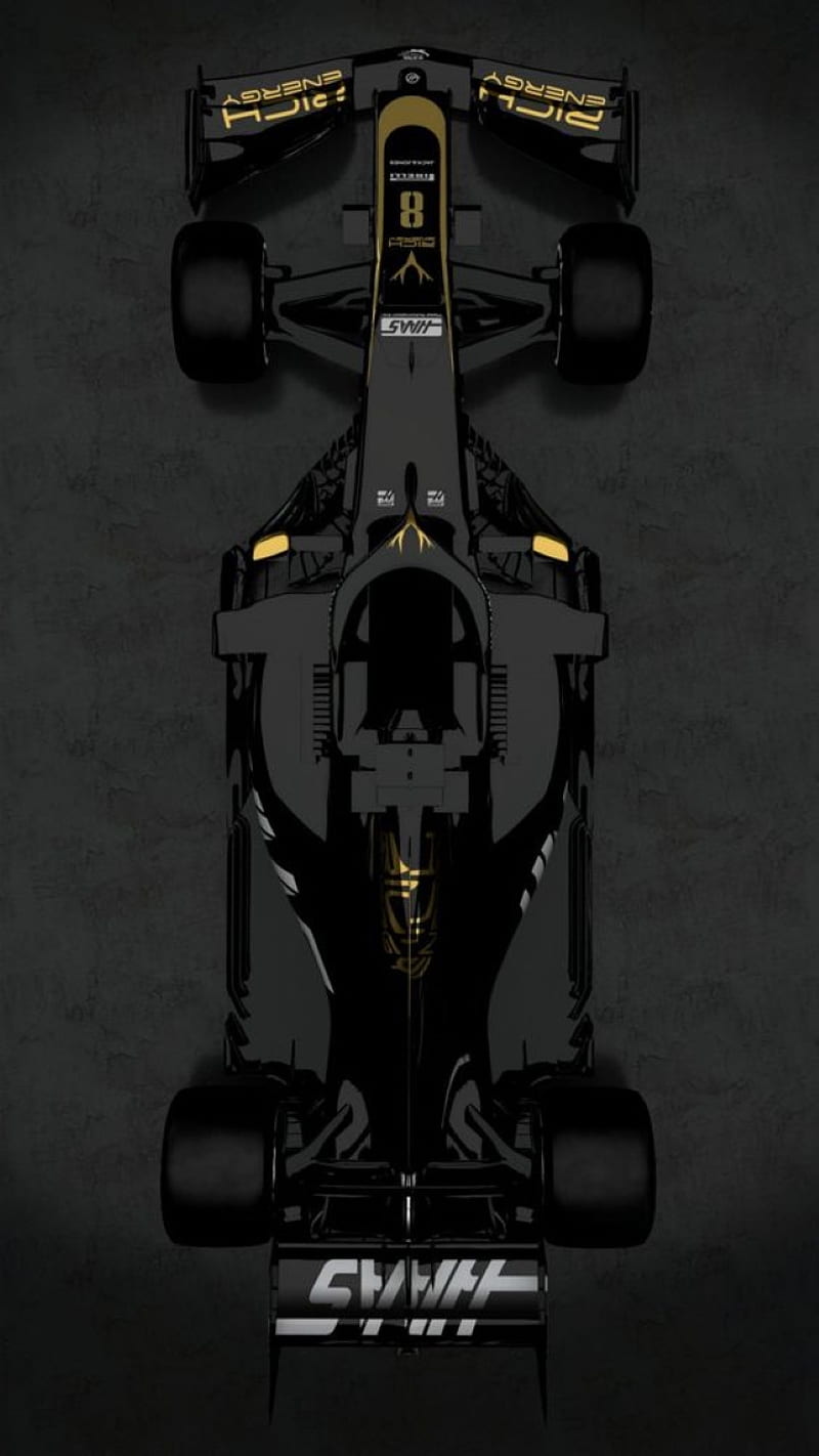800x1422 HAAS F1 formula rich energy, HD phone wallpaper