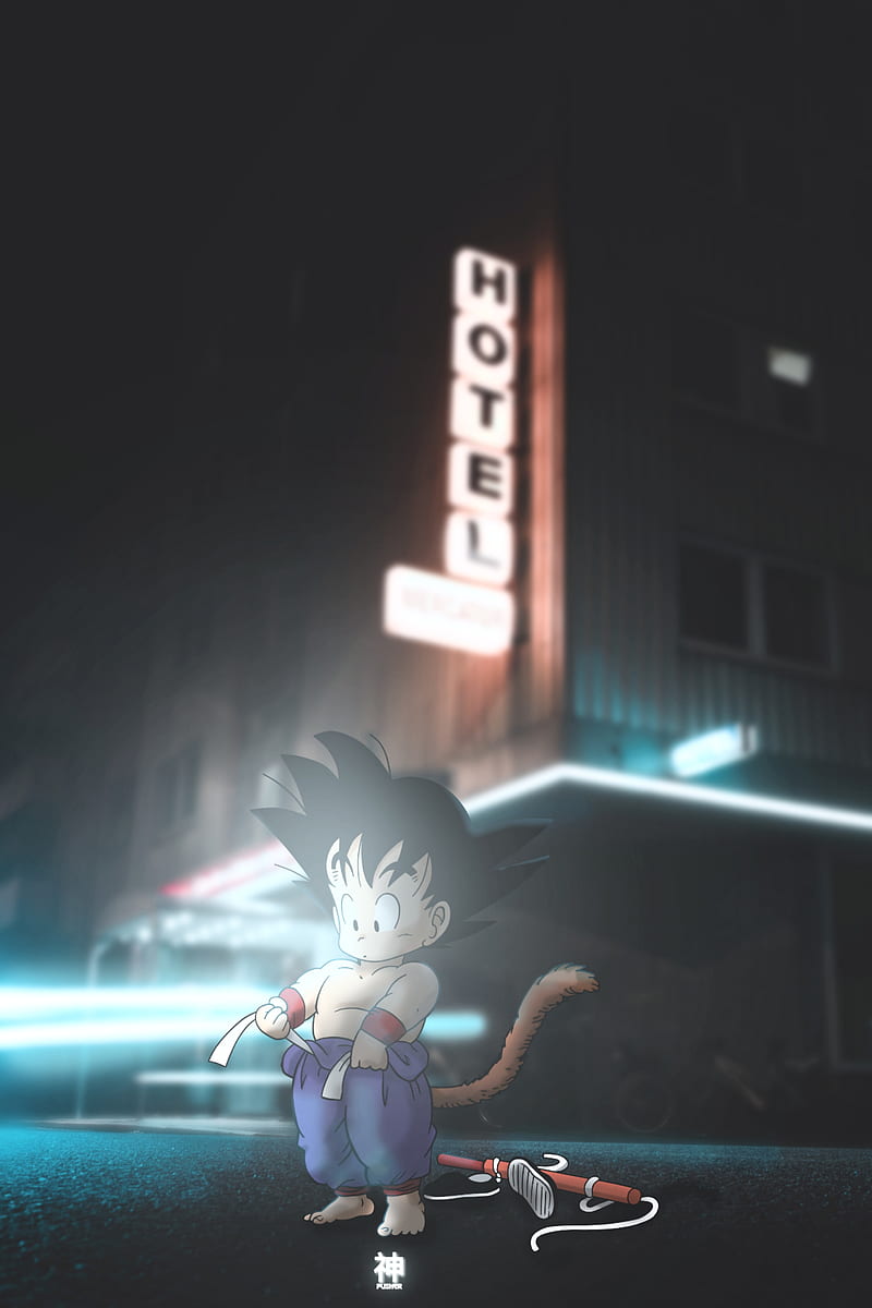 800x1200 HD kid goku anime wallpaper