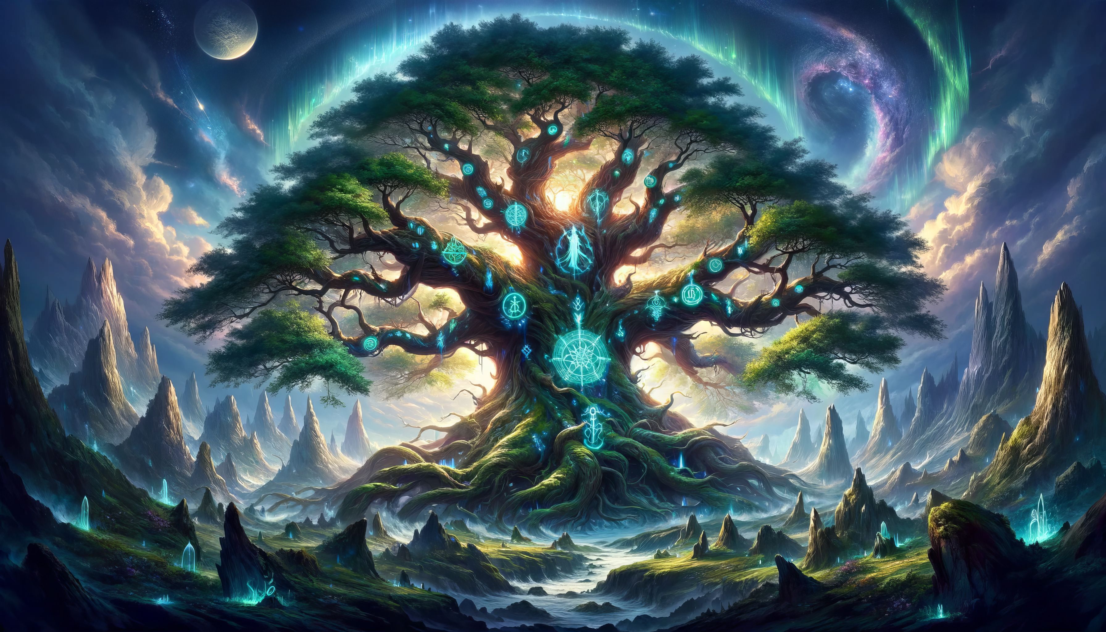 3584x2048 Yggdrasil Picture and Image: Free HD Downloads