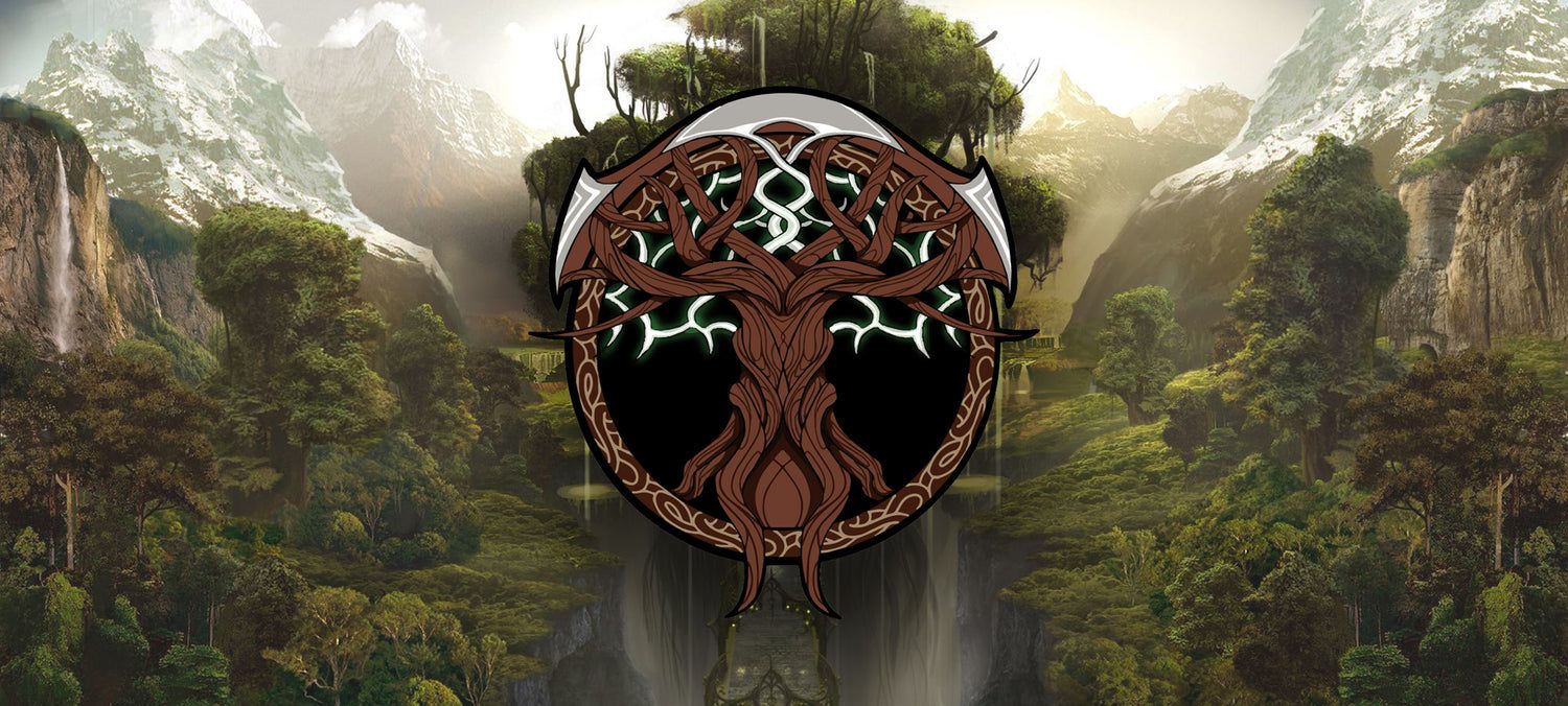 1500x676 Yggdrasil, the tree of life bearing the 9 worlds