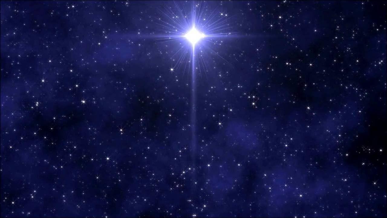 1280x720 Bethlehem Star Midnight Clear video background loop for Dogwood Church C. Star background, Star of bethlehem, Video background