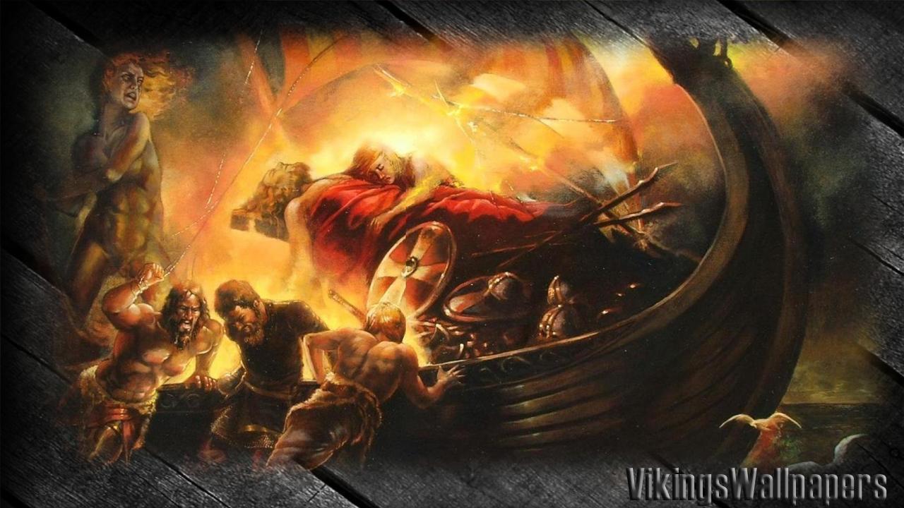 1280x720 Nordic Mythologyc Wallpaper for Android
