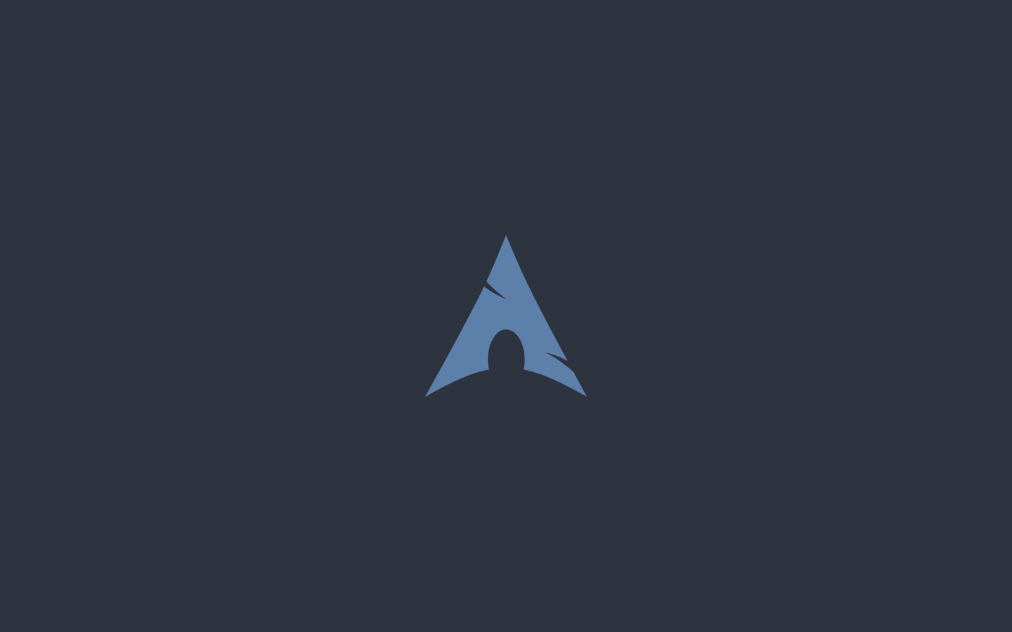 1440x900 OC Arch Linux Nordic Wallpaper