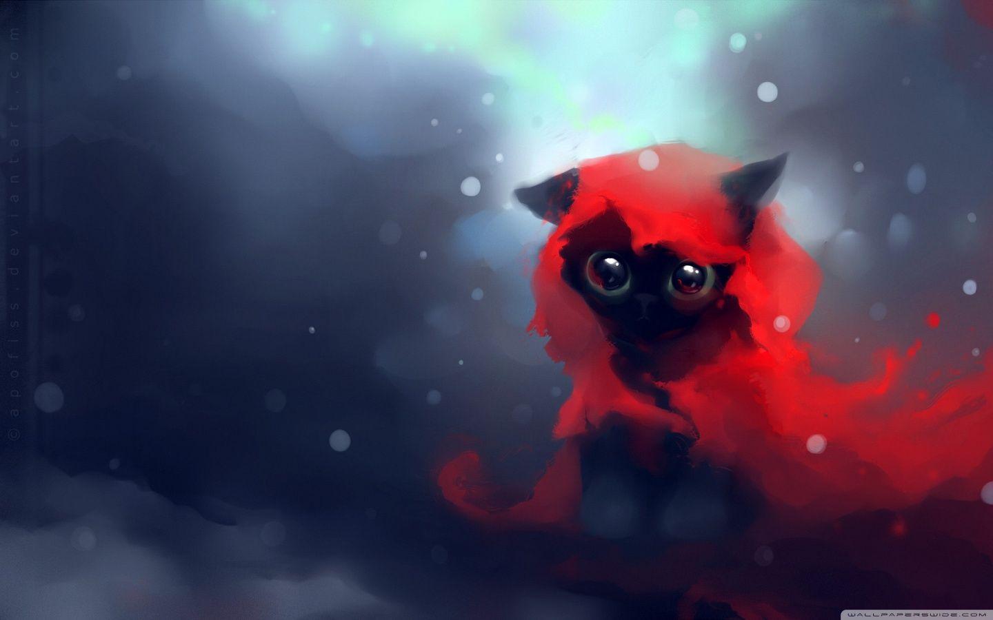 1440x900 Red Riding Hood Cat Ultra HD Desktop Background Wallpaper for 4K UHD TV : Widescreen & UltraWide Desktop & Laptop : Tablet