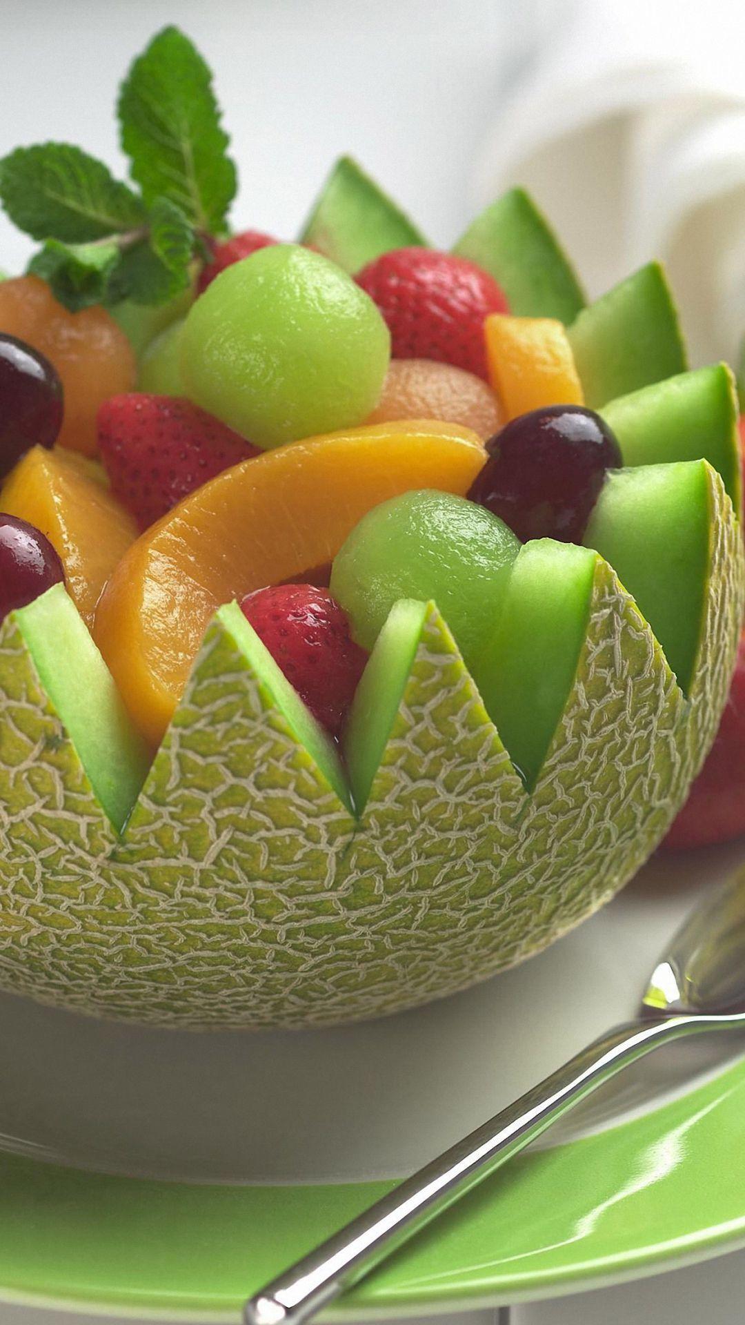1080x1920 Fruit Food iPhone 6 Wallpaper HD Morning Breakfast Fruit Wallpaper & Background Download