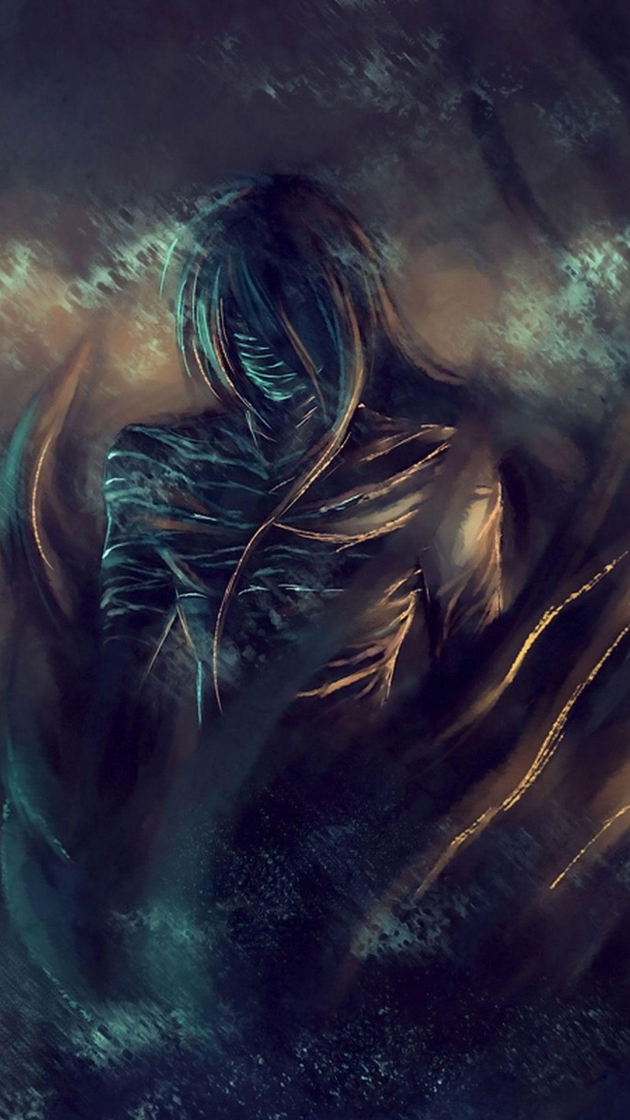 1242x2208 Wallpaper 4k Anime Vertical