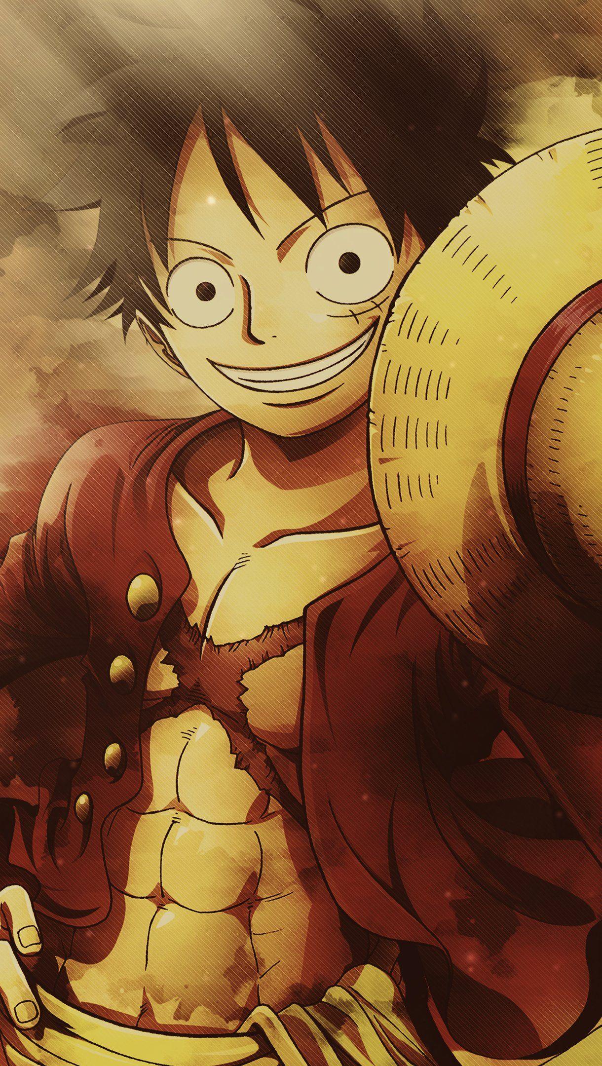 Monkey D Luffy Smile for victory 4K wallpaper download