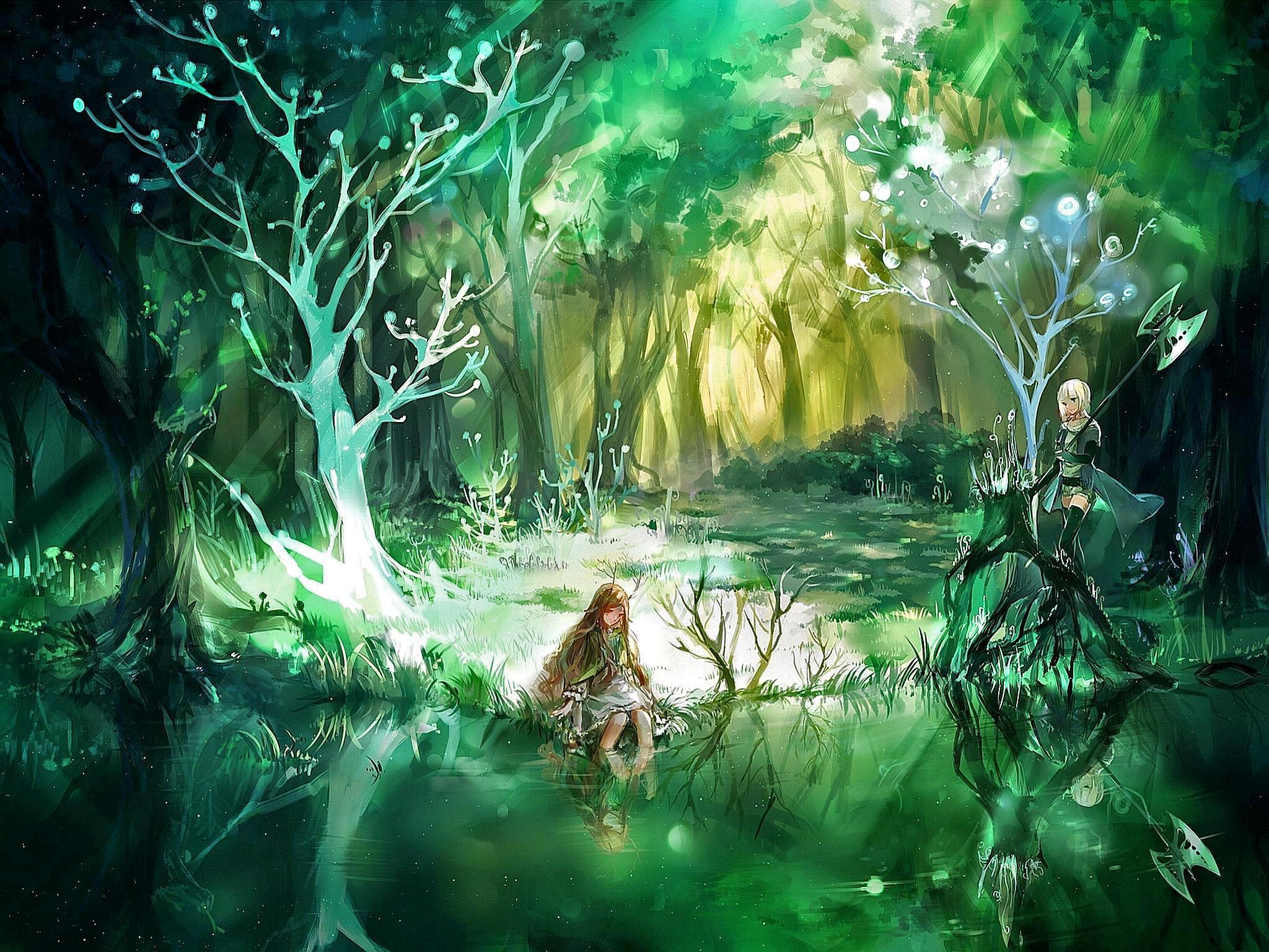 2048x1536 Magical Fairy Wallpaper