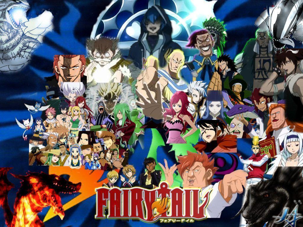 1024x768 Fairy Tail Wallpaper Chibi