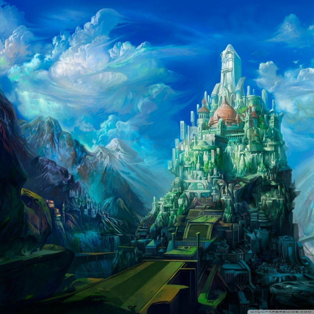 1024x1024 Fantasy Art Scenery by Chen Wei Ultra HD Desktop Background Wallpaper for 4K UHD TV : Widescreen & UltraWide Desktop & Laptop