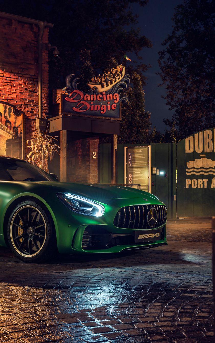 840x1336 Download 840x1336 Wallpaper Mercedes Amg Gt R, Green, Luxury Car, Iphone Iphone 5s, Iphone 5c, Ipod Touch, 840x1336 HD Image, Background, 15137