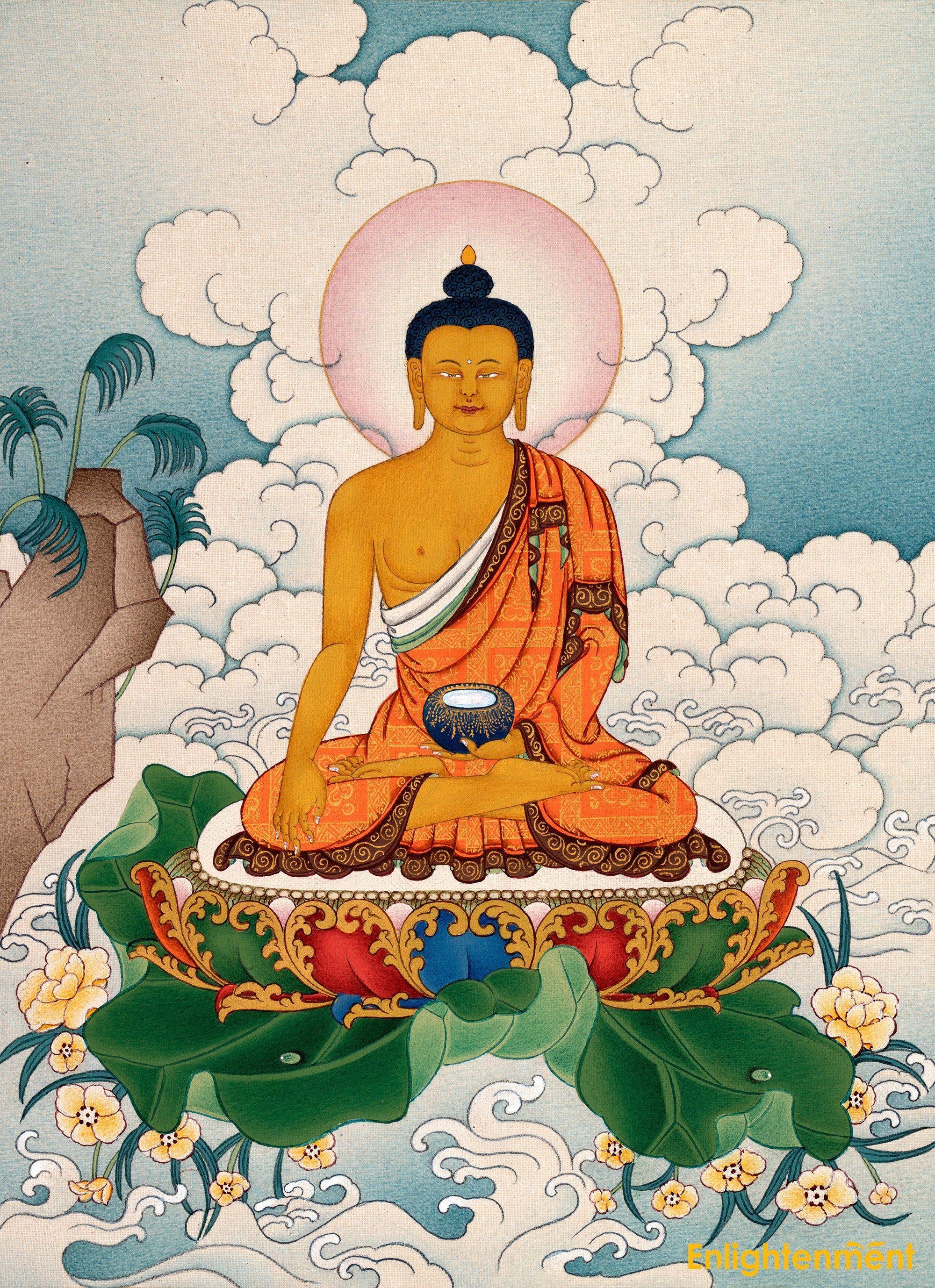 2000x2756 Shakyamuni Buddha. Buddhist art, Thangka, Buddha art