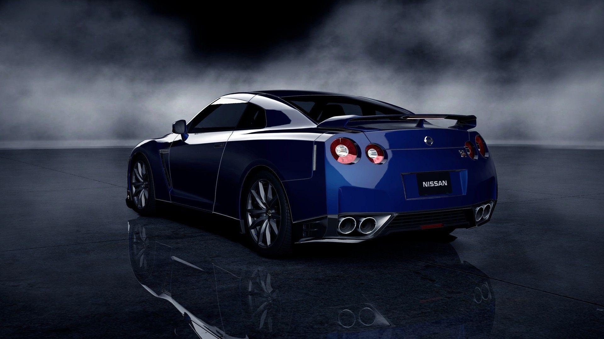 1920x1080 Nissan Gtr R35 Blue Wallpaper & Background Download