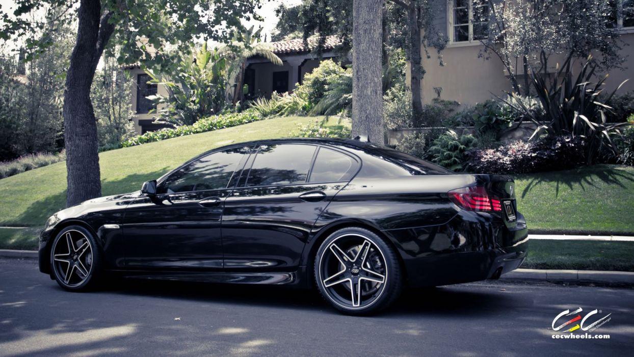 1244x700 cars CEC Tuning wheels BMW 550i wallpaperx900