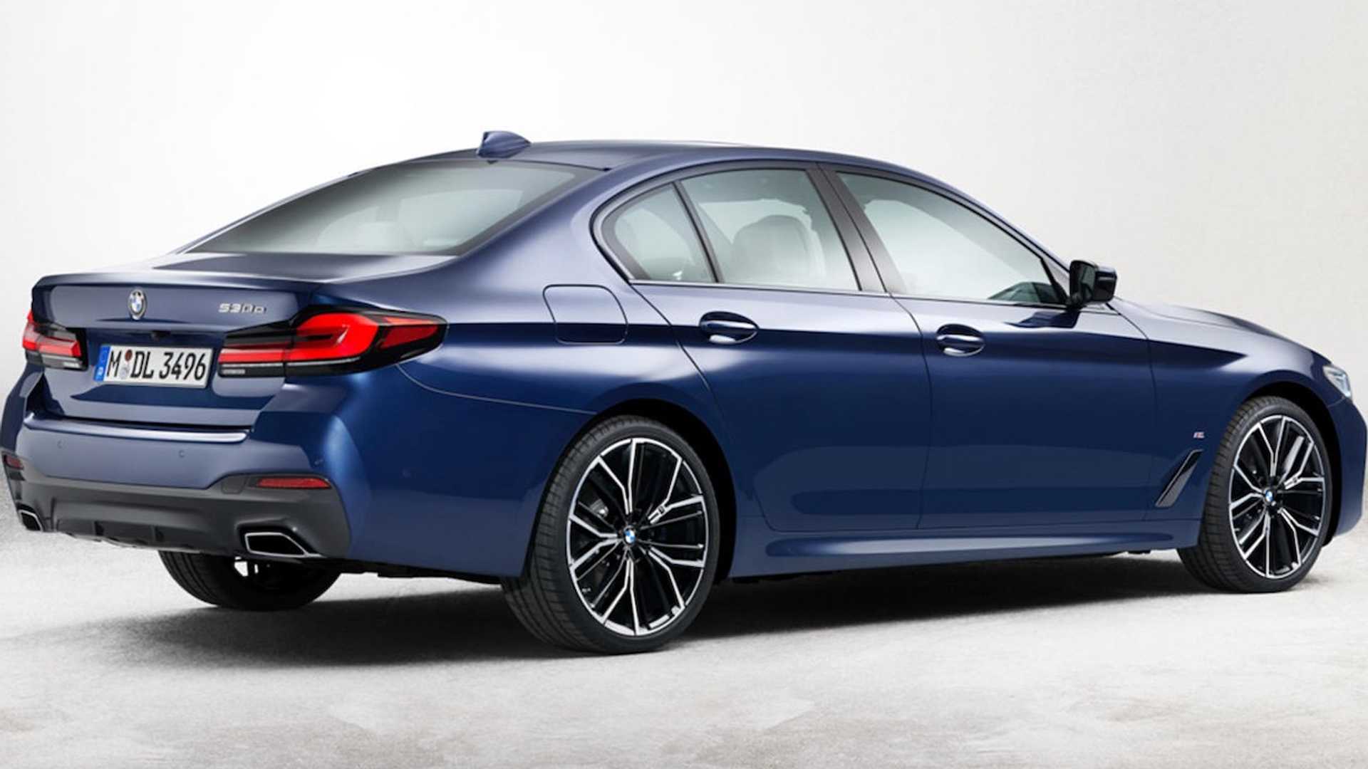 1920x1080 Redesigned 2021 BMW 5 Series Leaks In Two Revealing Photo