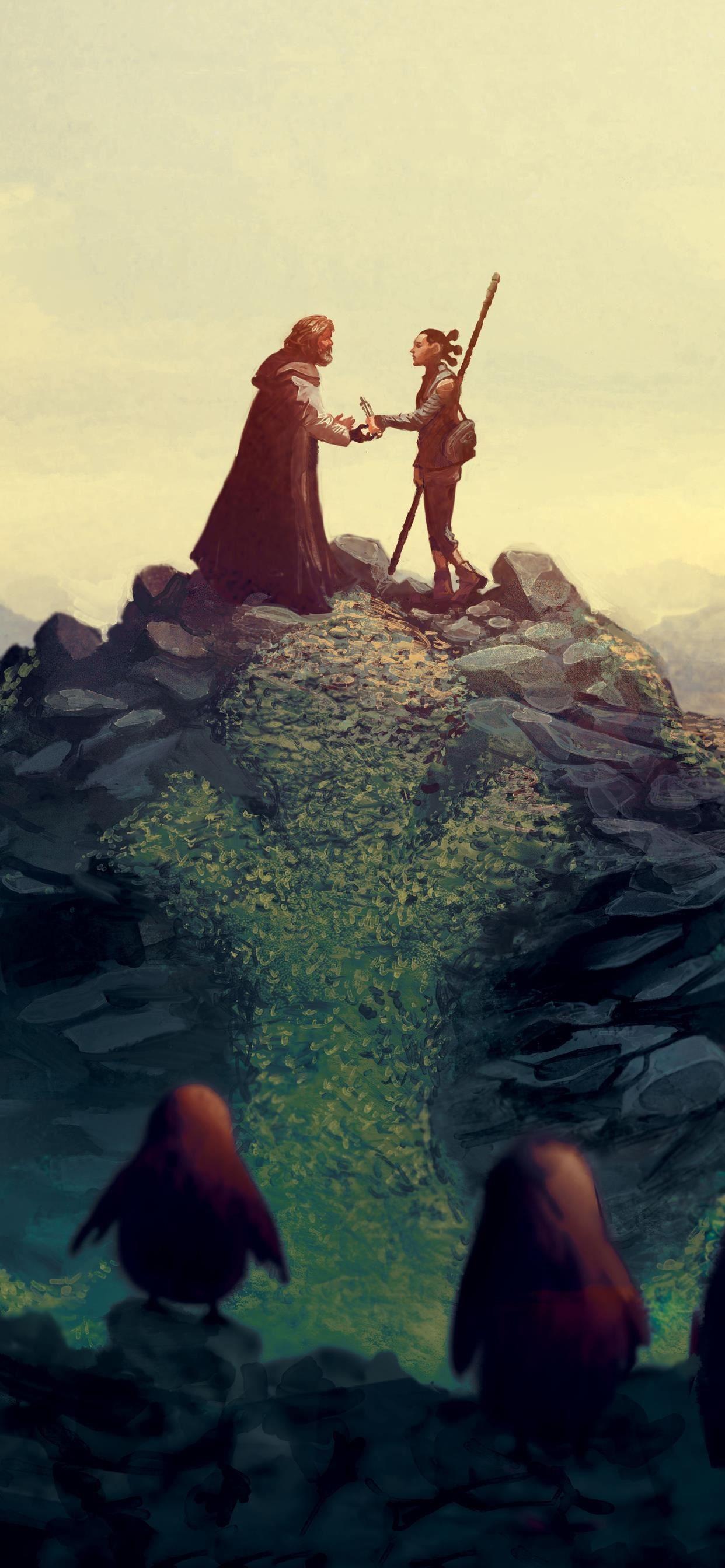 1242x2688 star wars the last jedi fanart iPhone X Wallpaper Free Download