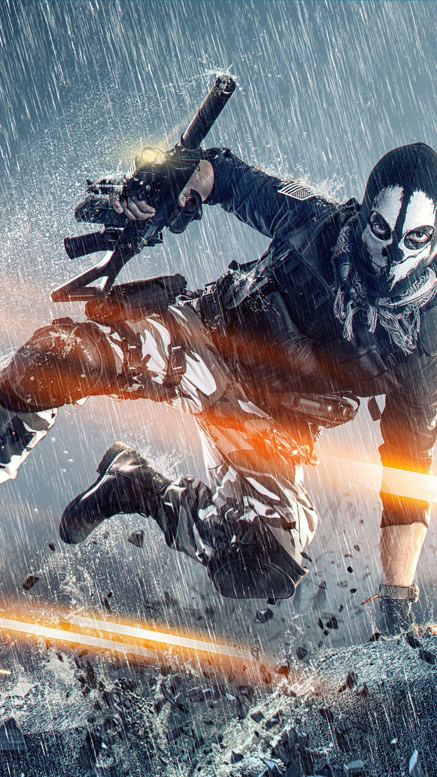 1440x2560 Ghost Wallpaper 4K, Logan Walker, Call of Duty: s, Cosplay, Games