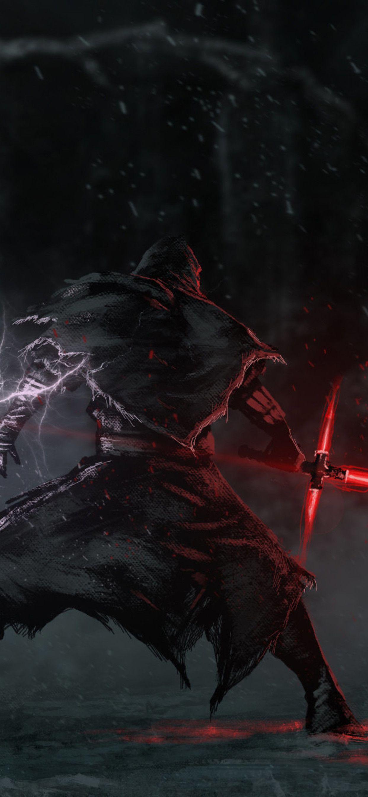1242x2688 Star Wars Fan Art iPhone Wallpaper