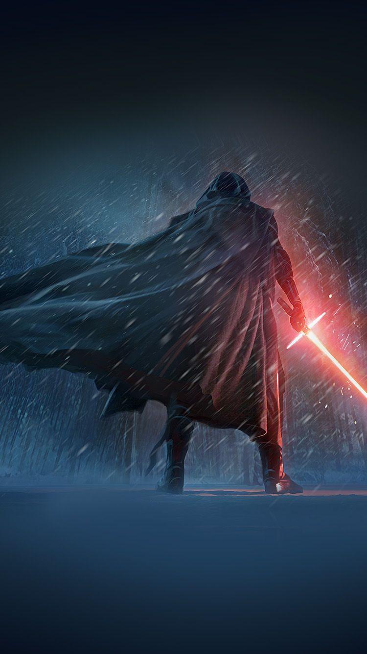 750x1334 iPhone wallpaper. darth vader starwars 7 poster film art