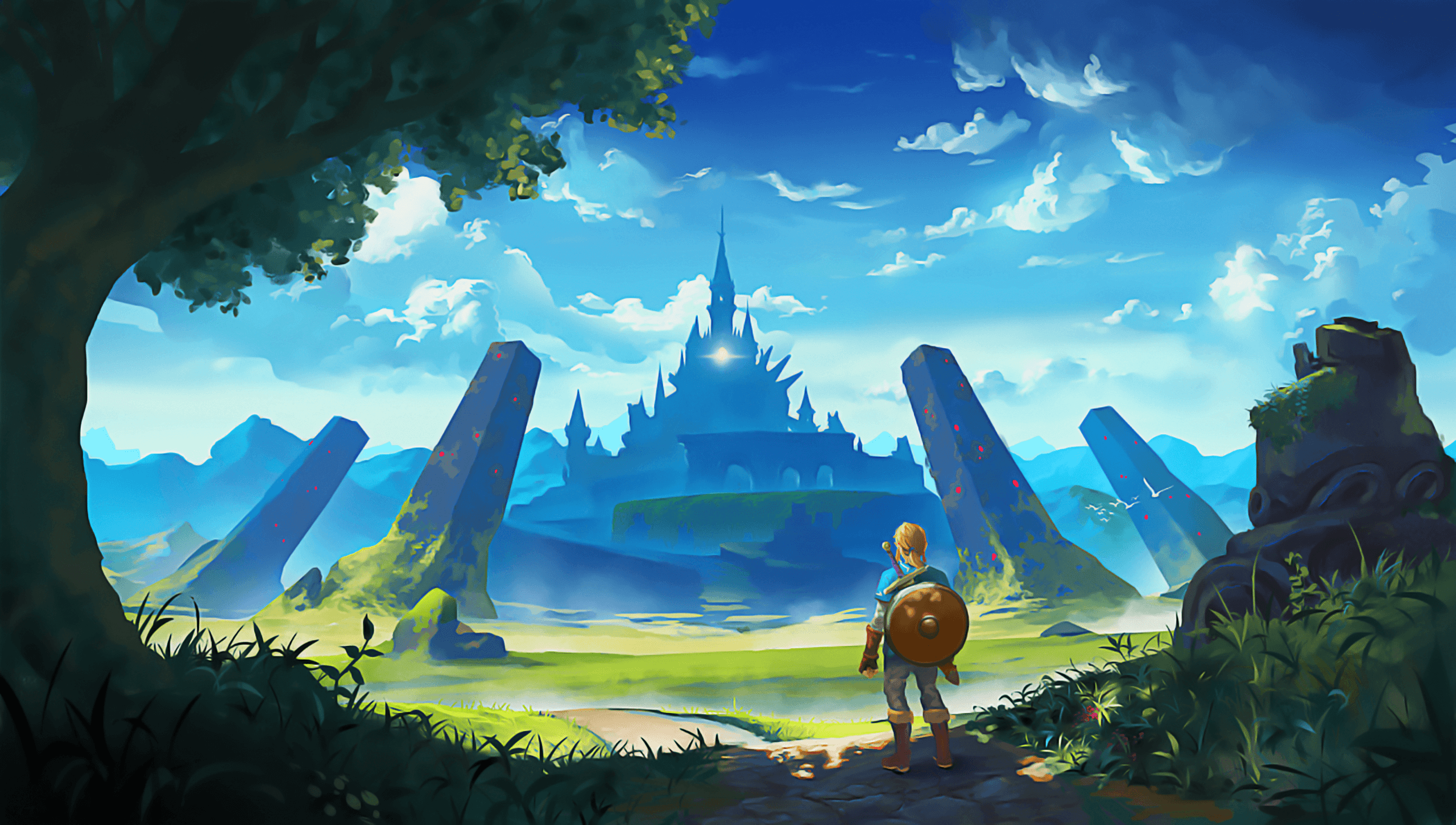 Breath Of The Wild Hd Wallpapers Top Free Breath Of The Wild Hd Backgrounds Wallpaperaccess