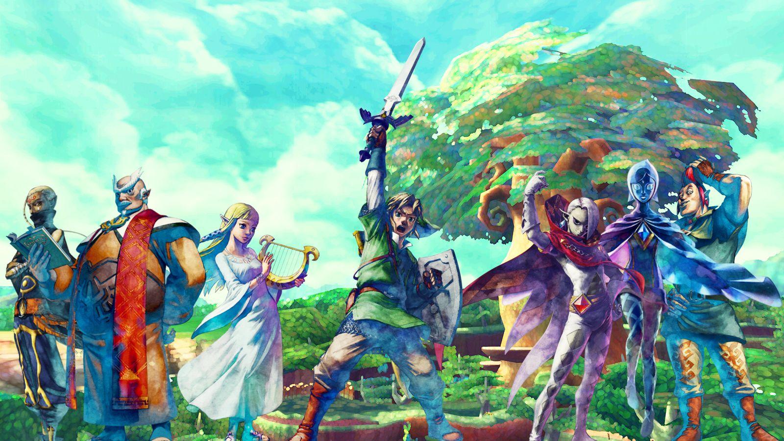 1600x900 Skyward Sword Wallpaper
