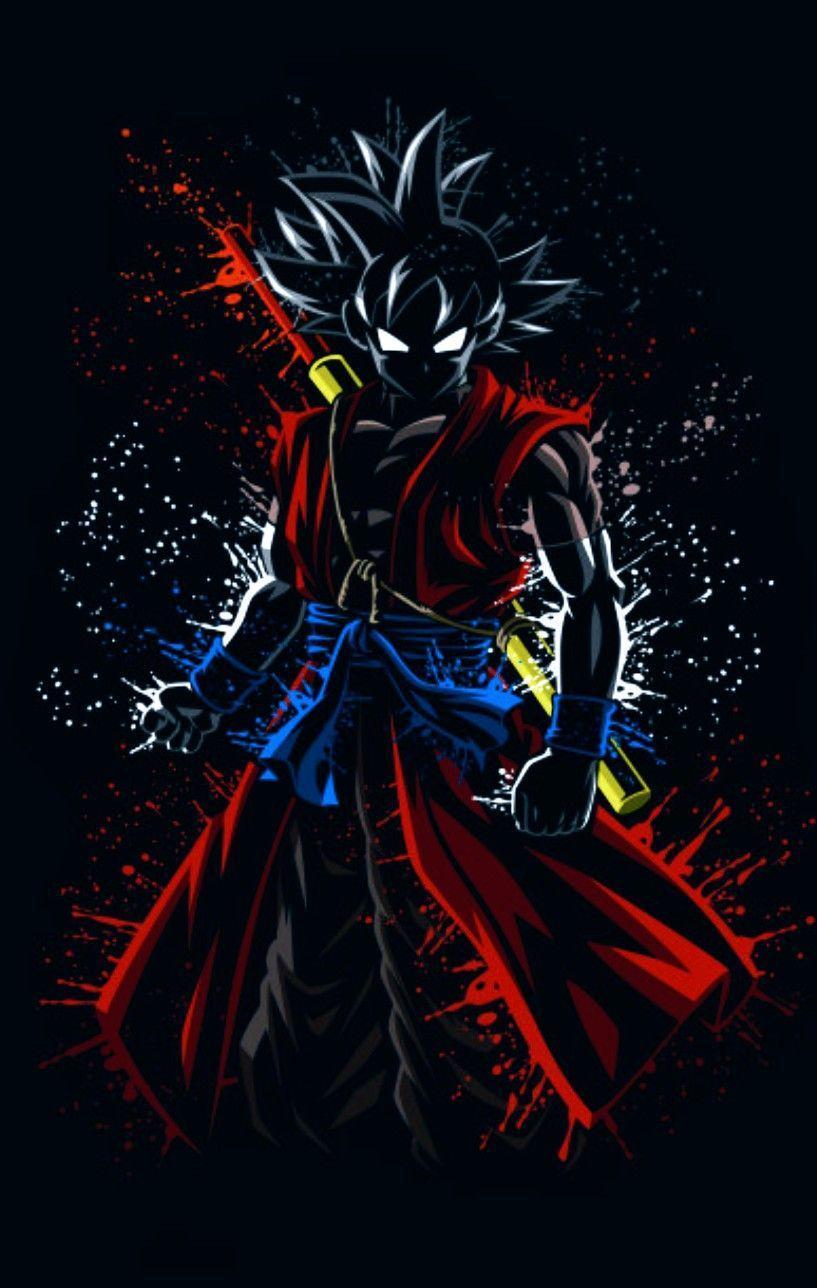817x1288 Xeno Goku Wallpaper