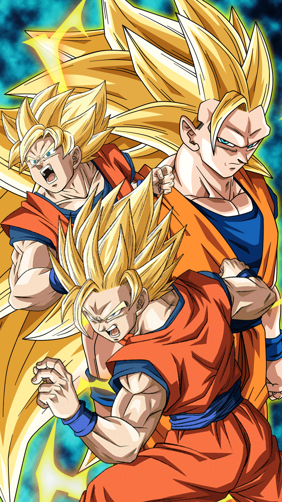900x1600 SSJ Goku Wallpaper