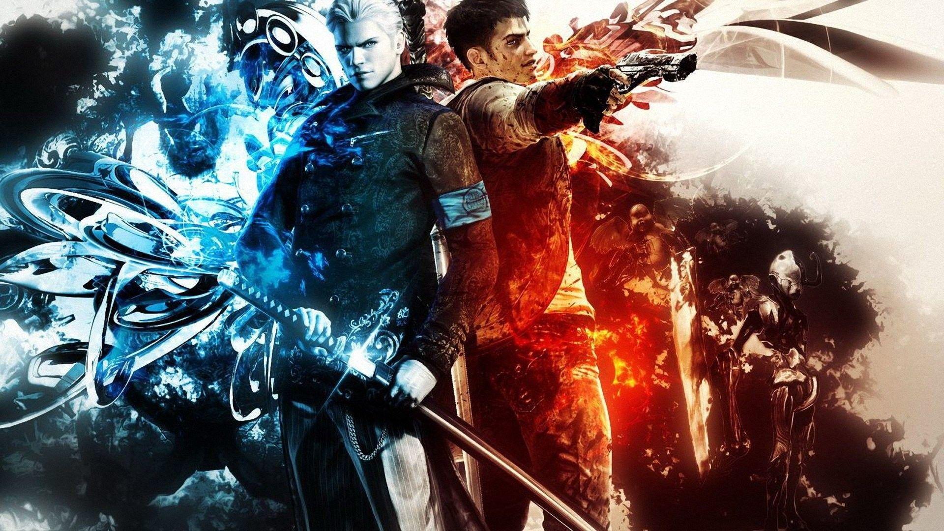 1920x1080 Devil May Cry 4 Wallpaper Nero And Dante