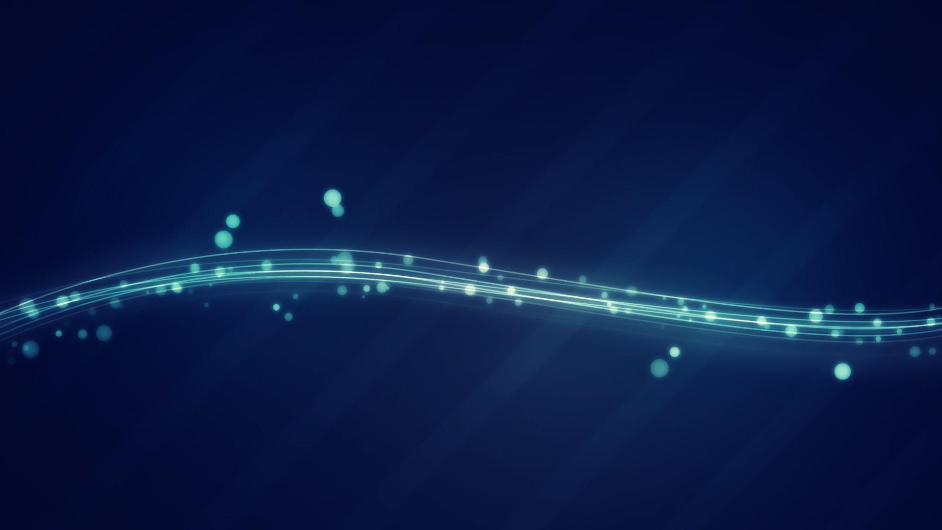 1920x1080 Light Wave Bokeh Abstract Desktop Wallpaper