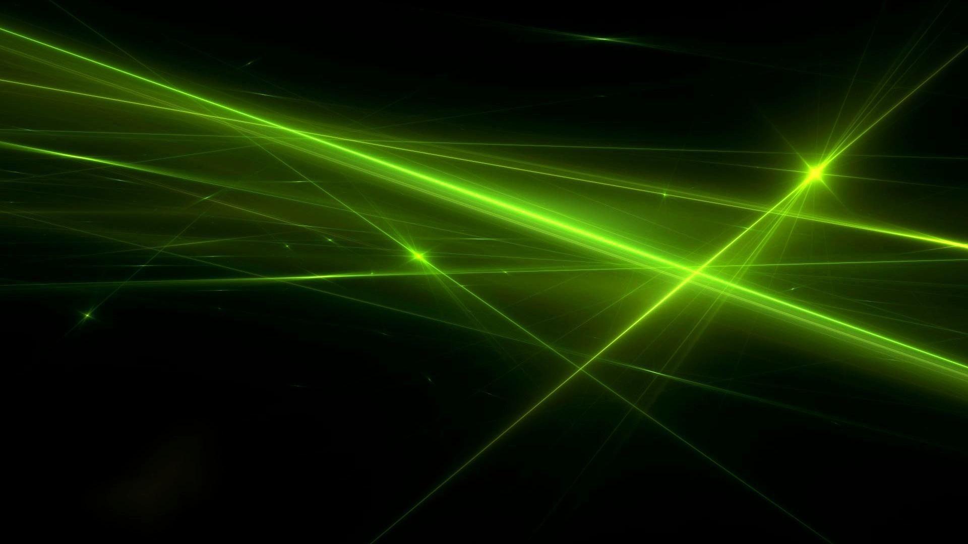 1920x1080 Abstract green light wallpaper