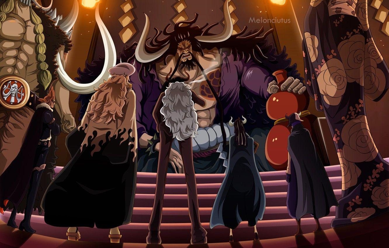 1332x850 Wallpaper One Piece, Jack, X Drake, Kaido, Ulti, Who's Who, Sasaki, Black Maria image for desktop, section сёнэн