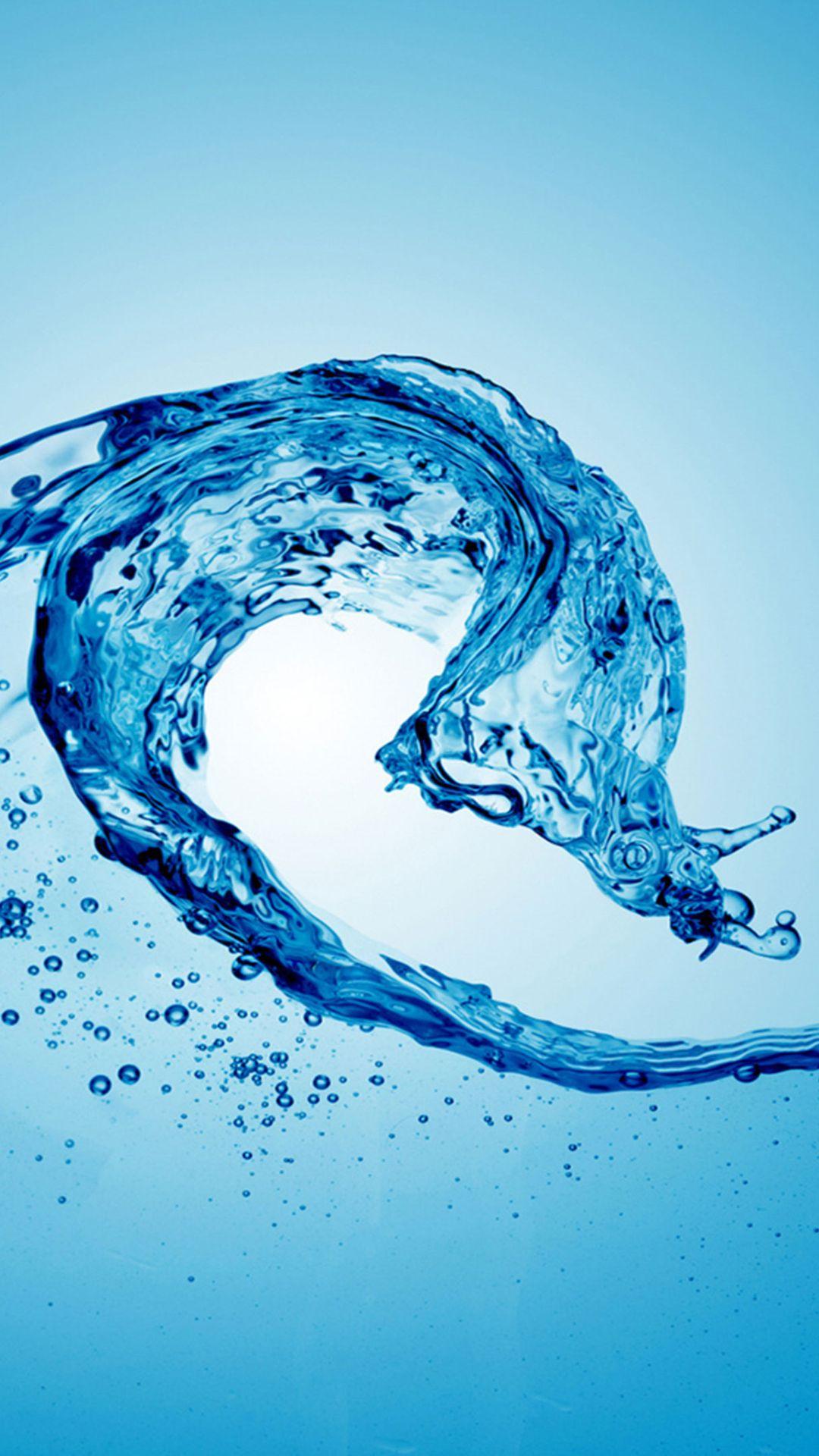 1080x1920 Blue Water Cool Water Background