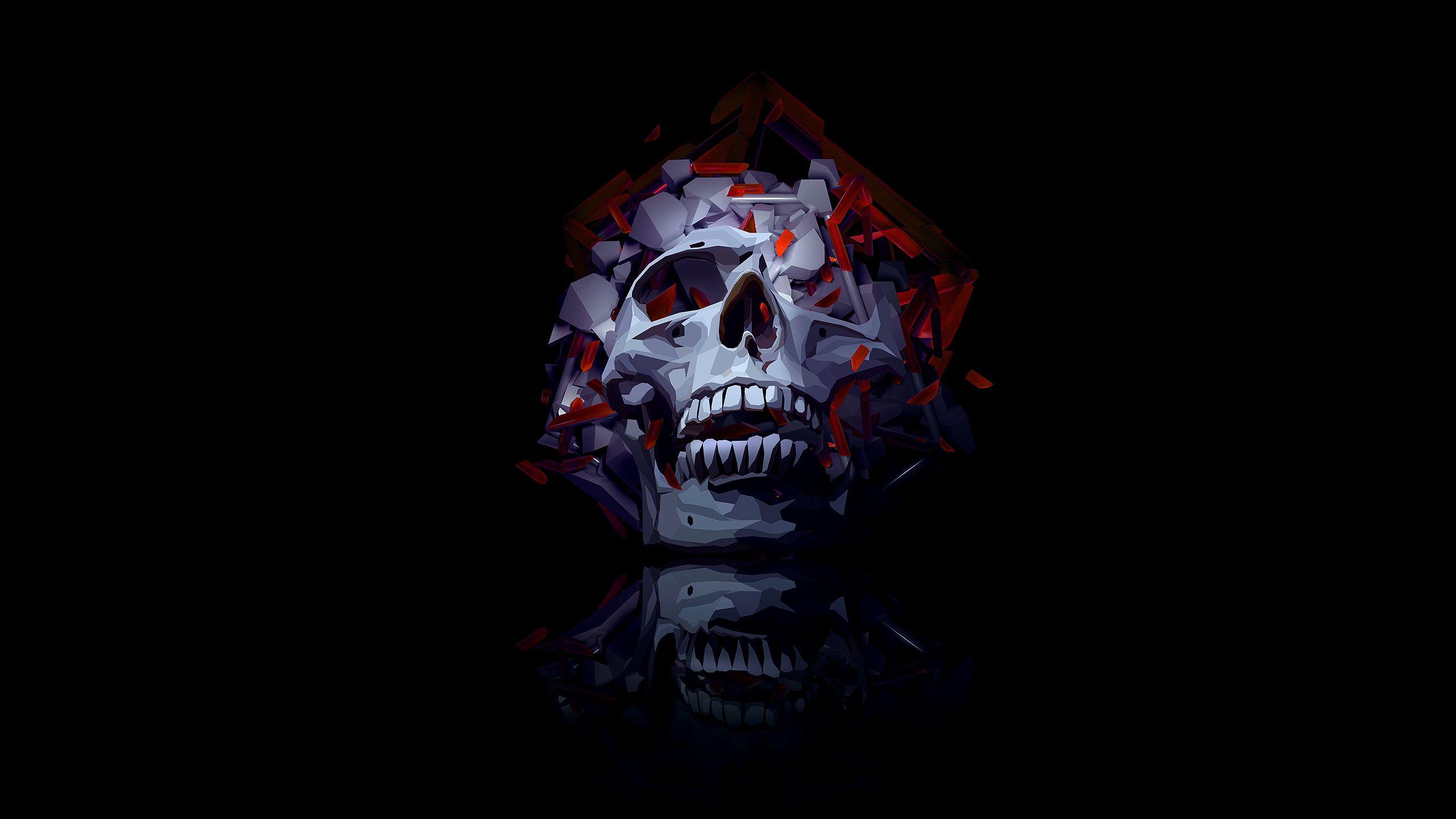 2560x1440 Smoky Skull 1680x1050 Resolution Wallpaper, HD Artist 4K Wallpaper, Image, Photo and Background