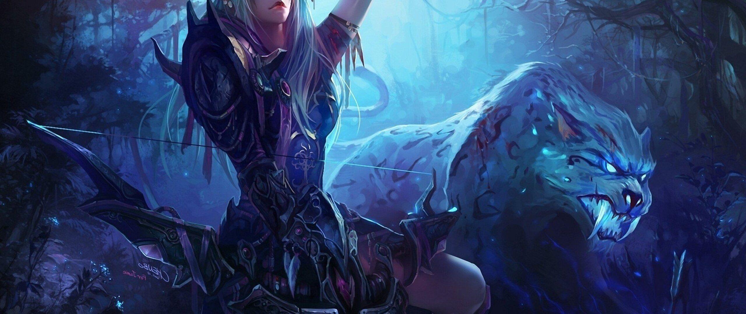 2560x1080 Girl World Of Warcraft 2560x1080 Resolution HD 4k Wallpaper, Image, Background, Photo and Picture