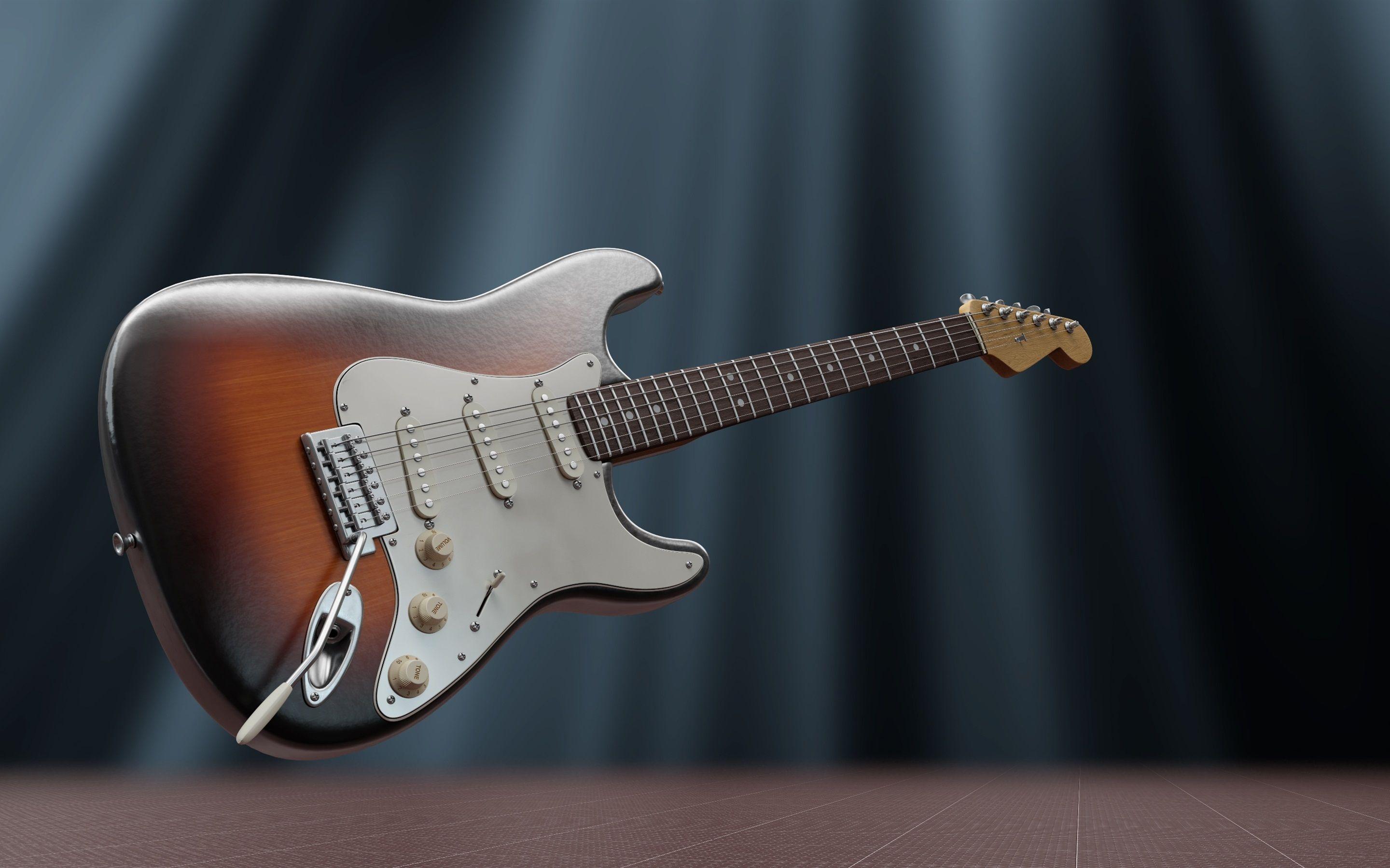 2880x1800 Electric Guitar Wallpaper 4k HD Wallpaper