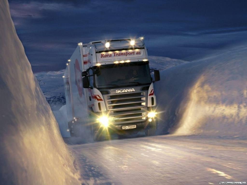 1024x768 A true ice road trucker. Trucks, Big trucks, Buy truck