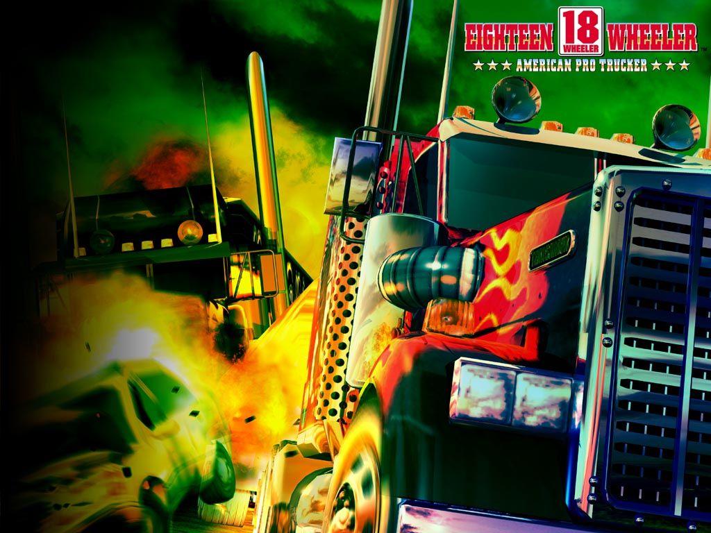 1024x768 Trucker Wallpaper