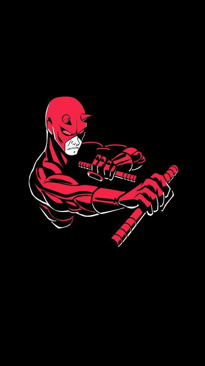 719x1280 Daredevil Minimal iPhone Wallpaper. Marvel character design, Marvel daredevil, Superhero wallpaper