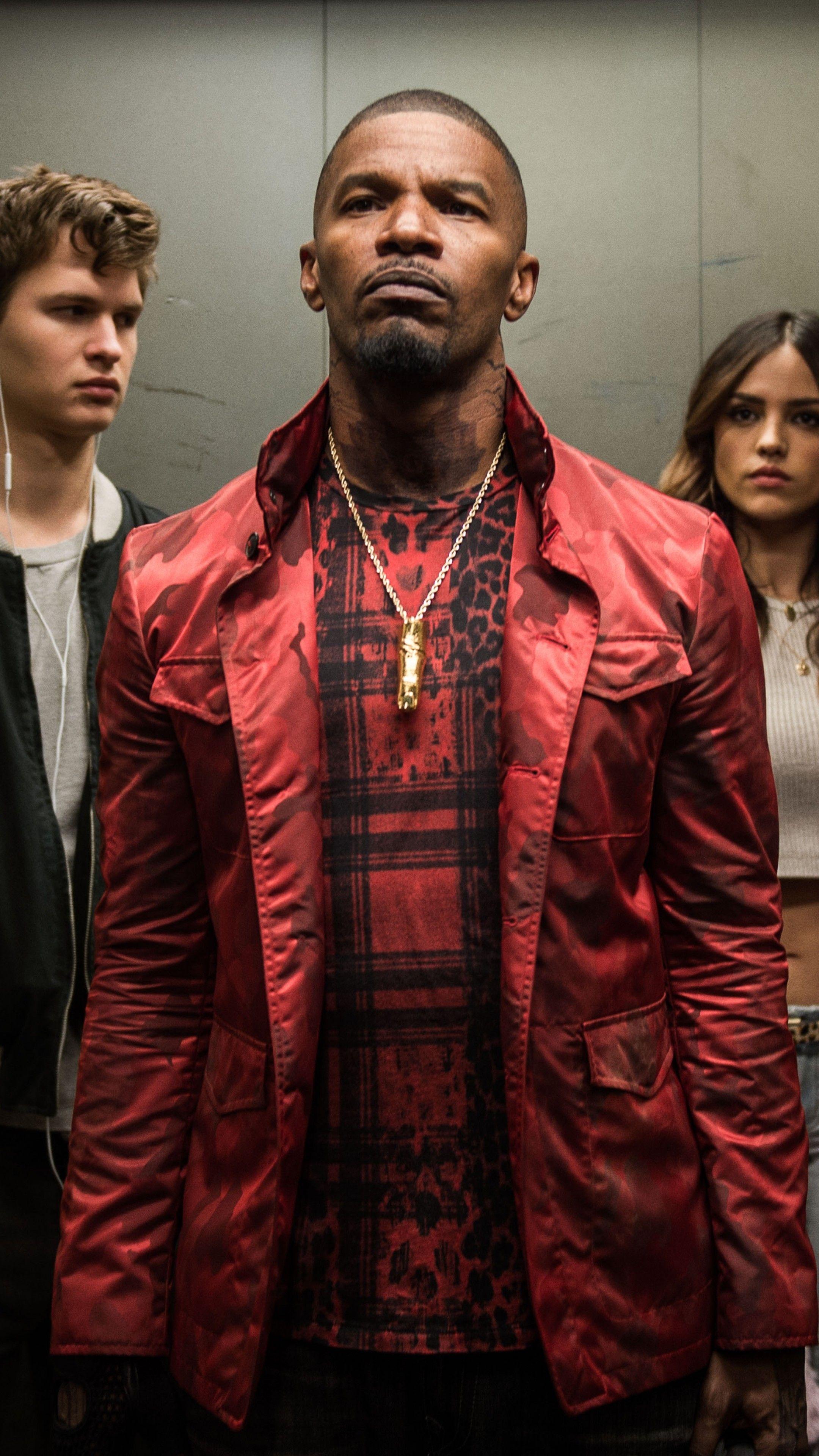 2160x3840 Wallpaper Baby Driver, Jon Hamm, Ansel Elgort, Eiza Gonzalez, Jamie Foxx, 5k, Movies