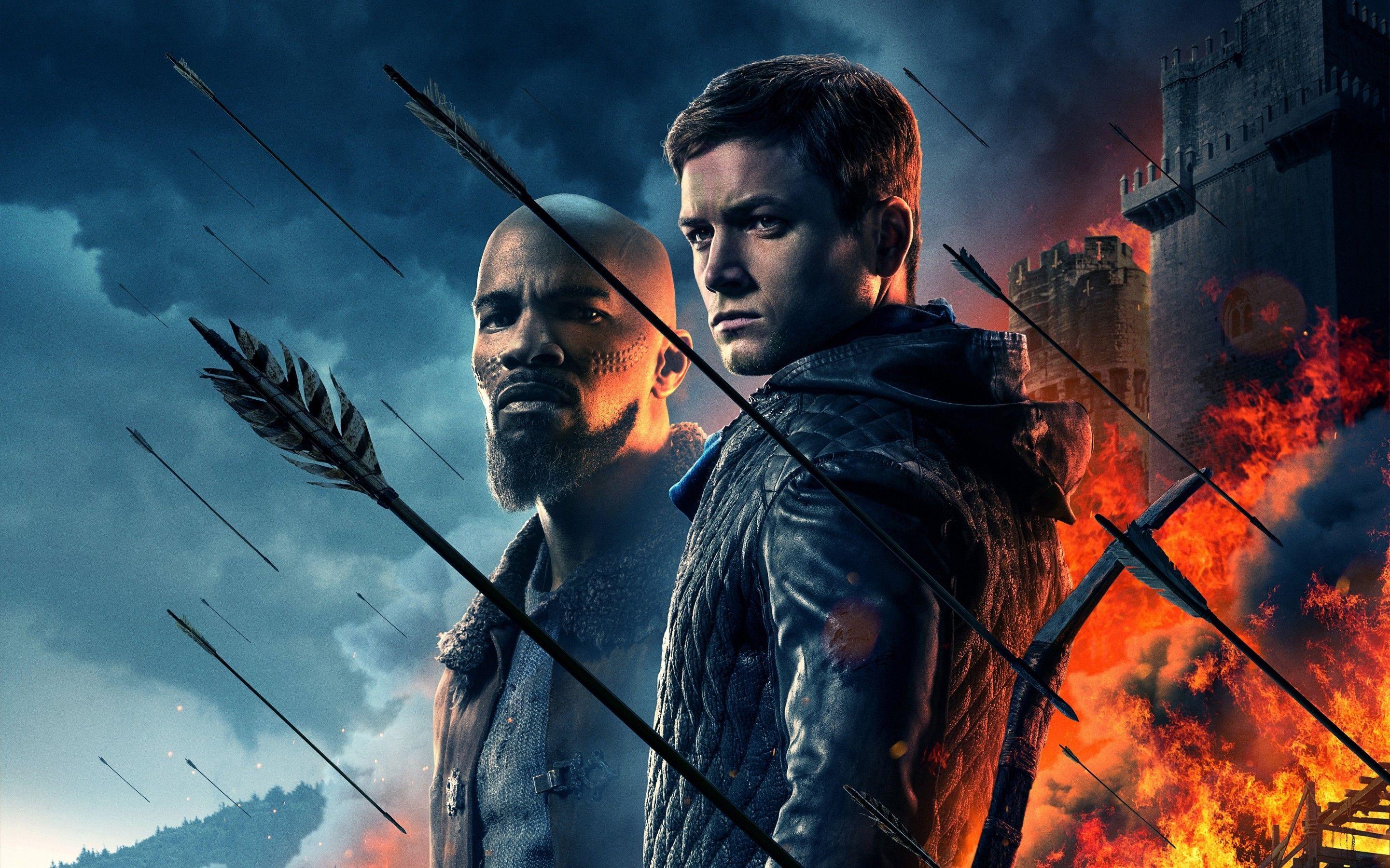 2880x1800 Download 2880x1800 Jamie Foxx, Robin Hood, Arrows Wallpaper for MacBook Pro 15 inch