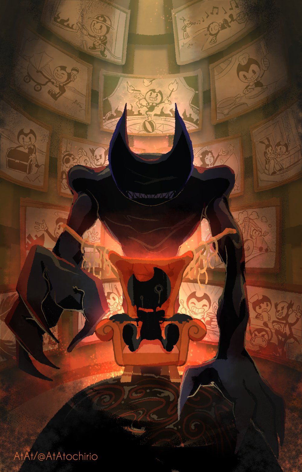 1000x1561 Discover 750 bendy and the ink machine and bendy cartoon posters ideas. bendy wallpaper scary, bendy posters, bendy and the ink machine posters and more