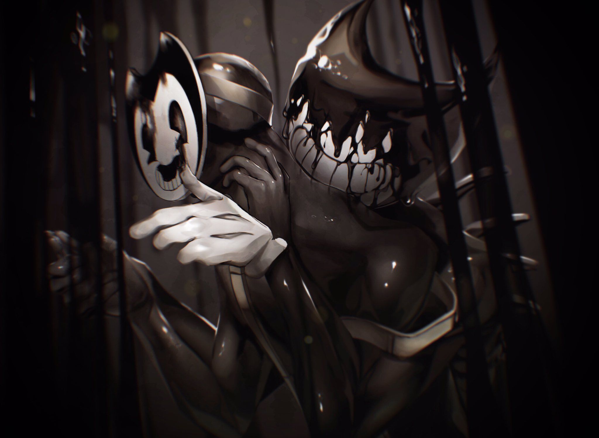 2048x1498 Bendy and the Ink Machine HD Wallpaper