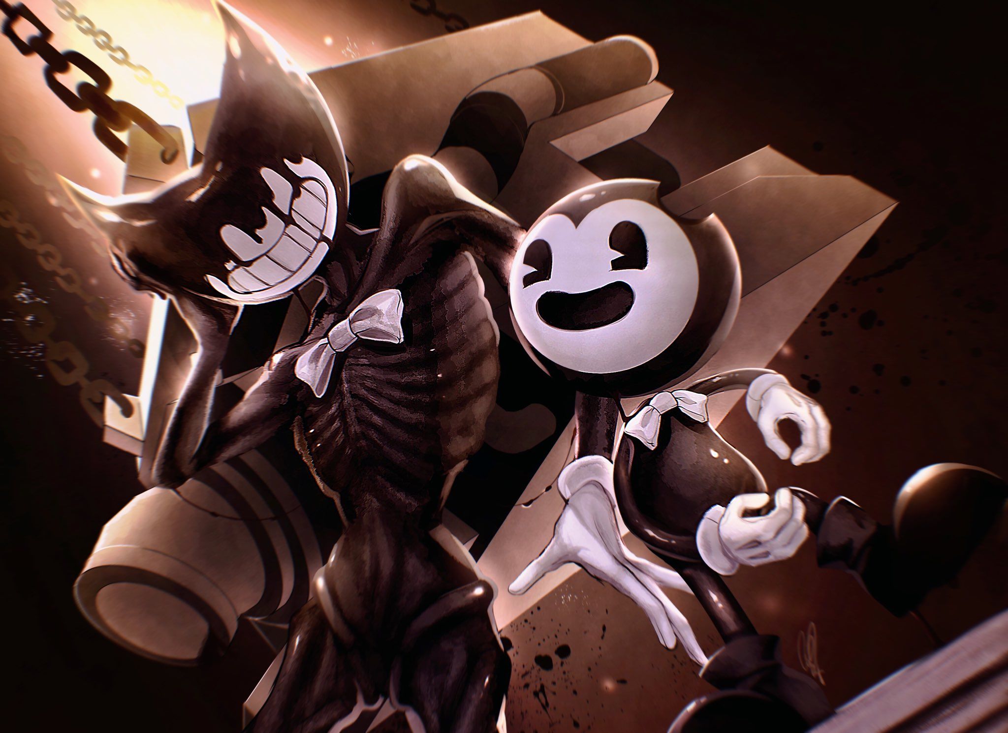 2048x1490 Ink Demon Videos Of Bendy And The Ink Machine Bendy And The Ink Machine On Steam