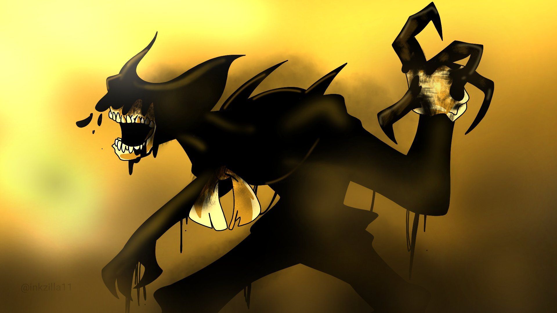 1920x1080 ink demon by Inkujira11 on Newgrounds