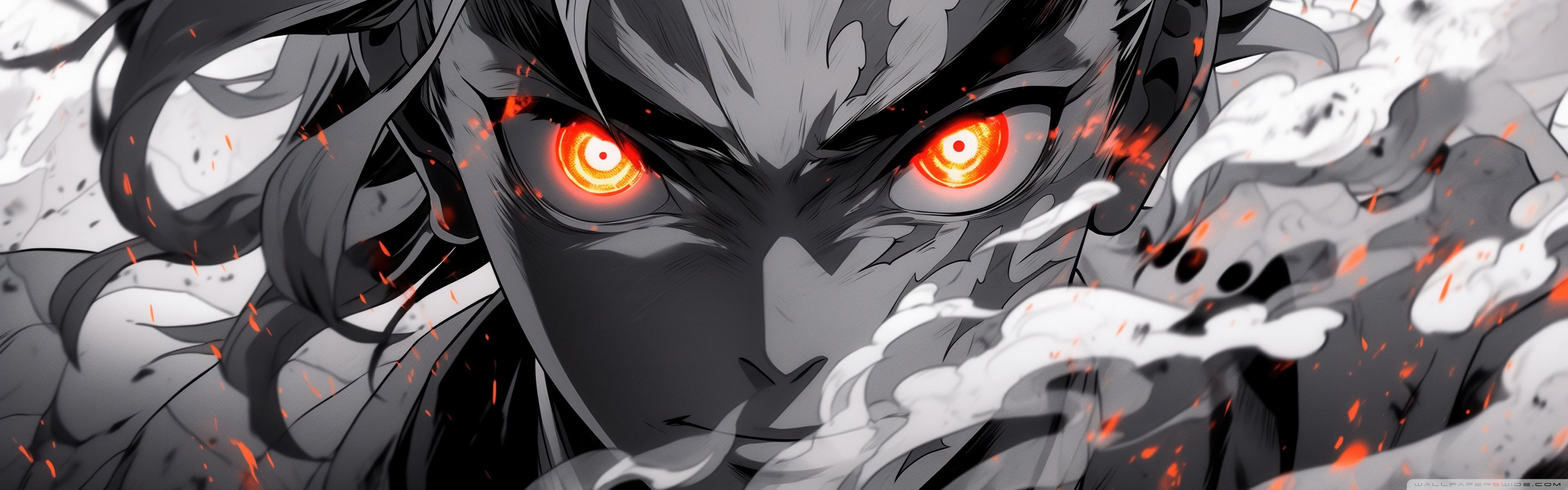 3840x1200 Tanjiro Kamado, Demon Slayer, Manga, Action, Fantasy 4K UHD Wallpaper for UltraHD Desktop and TV : Widescreen and UltraWide Display : Dual Monitor : Smartphone and Tablet Devices