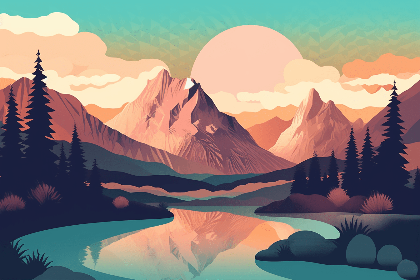 1344x896 Landscape Graphic by Gracetypestudio · Creative Fabrica