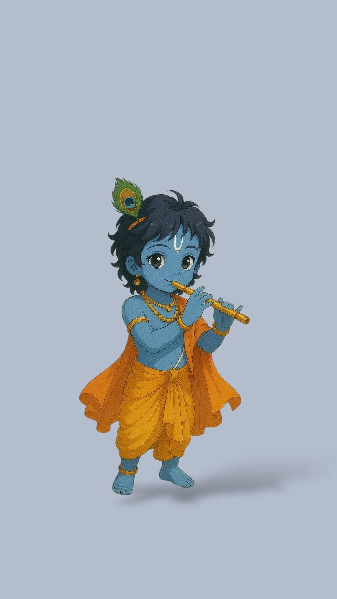 1080x1920 Lord Krishna Wallpaper